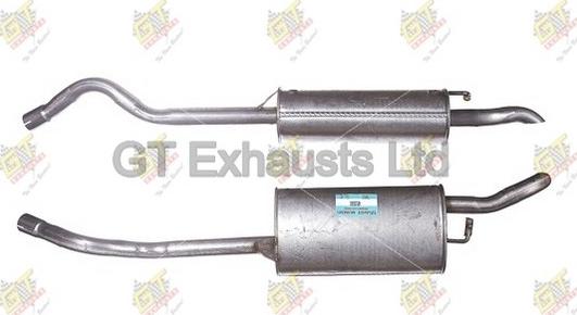 GT Exhausts GSK029 - Глушник вихлопних газів кінцевий autocars.com.ua
