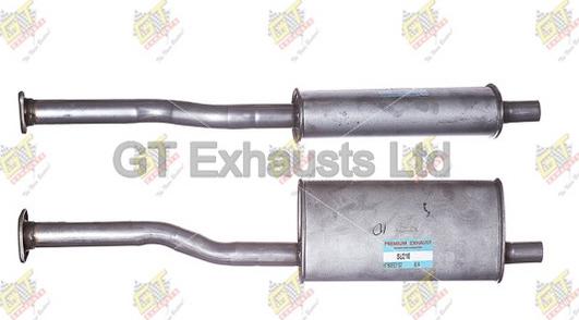 GT Exhausts GSU210 - Труба вихлопного газу autocars.com.ua