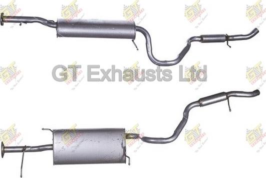 GT Exhausts GSZ101 - Глушник вихлопних газів кінцевий autocars.com.ua