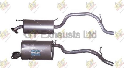 GT Exhausts GSZ110 - Глушник вихлопних газів кінцевий autocars.com.ua