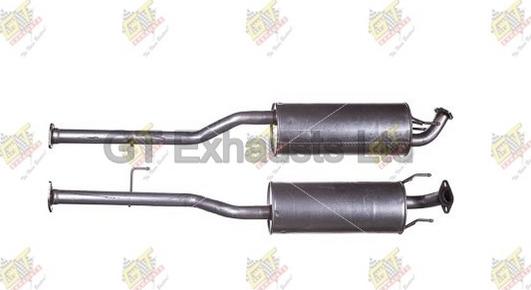 GT Exhausts GTT657IMP - Середній глушник вихлопних газів autocars.com.ua