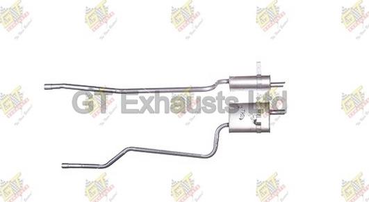 GT Exhausts GTY507 - Глушник вихлопних газів кінцевий autocars.com.ua