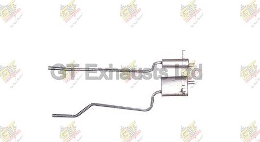 GT Exhausts GTY510 - Глушник вихлопних газів кінцевий autocars.com.ua