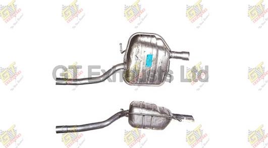 GT Exhausts GVK561 - Глушник вихлопних газів кінцевий autocars.com.ua
