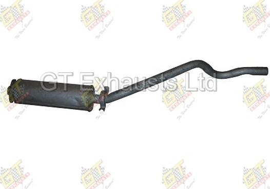 GT Exhausts GVL445 - Середній глушник вихлопних газів autocars.com.ua