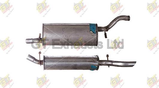 GT Exhausts GVL501 - Глушник вихлопних газів кінцевий autocars.com.ua