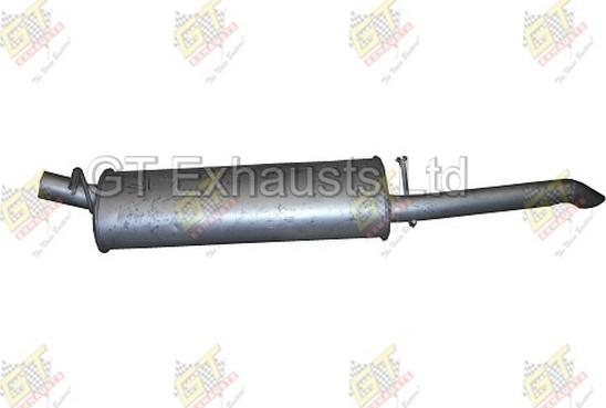 GT Exhausts GVL502 - Глушник вихлопних газів кінцевий autocars.com.ua