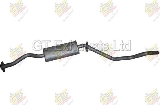 GT Exhausts GVL503 - Середній глушник вихлопних газів autocars.com.ua