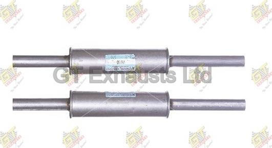 GT Exhausts GVW150 - Середній глушник вихлопних газів autocars.com.ua