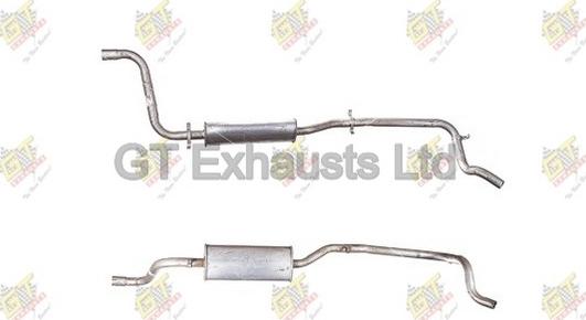 GT Exhausts GVW208 - Глушитель выхлопных газов, конечный autodnr.net