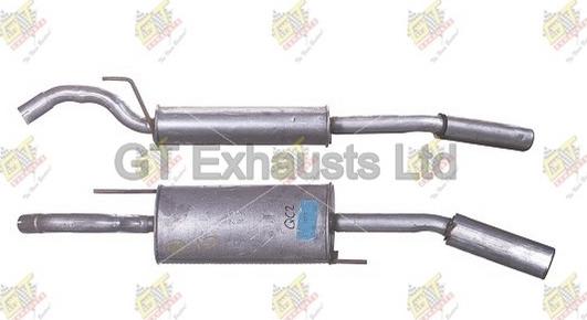 GT Exhausts GVW229 - Глушитель выхлопных газов, конечный autodnr.net