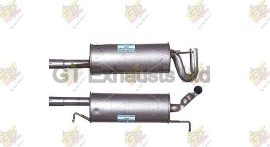 GT Exhausts GVW465 - Глушник вихлопних газів кінцевий autocars.com.ua