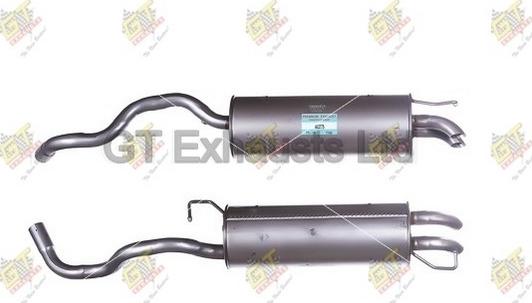 GT Exhausts GVW585 - Глушитель выхлопных газов, конечный autodnr.net