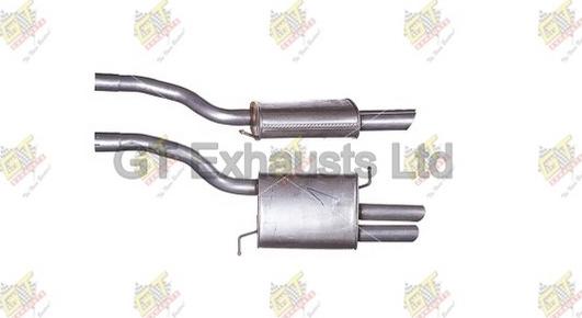 GT Exhausts GVW762 - Глушник вихлопних газів кінцевий autocars.com.ua