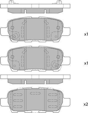 Hagen GP1250 - Гальмівні колодки, дискові гальма autocars.com.ua