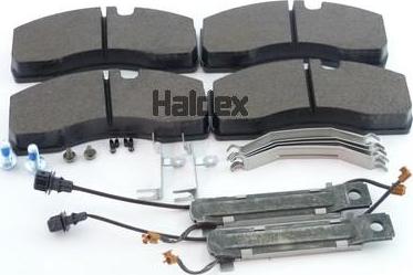 Haldex 94608 - Тормозные колодки, дисковые, комплект autodnr.net