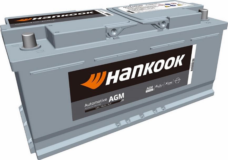 Hankook AGM 60520 - Стартерна акумуляторна батарея, АКБ autocars.com.ua