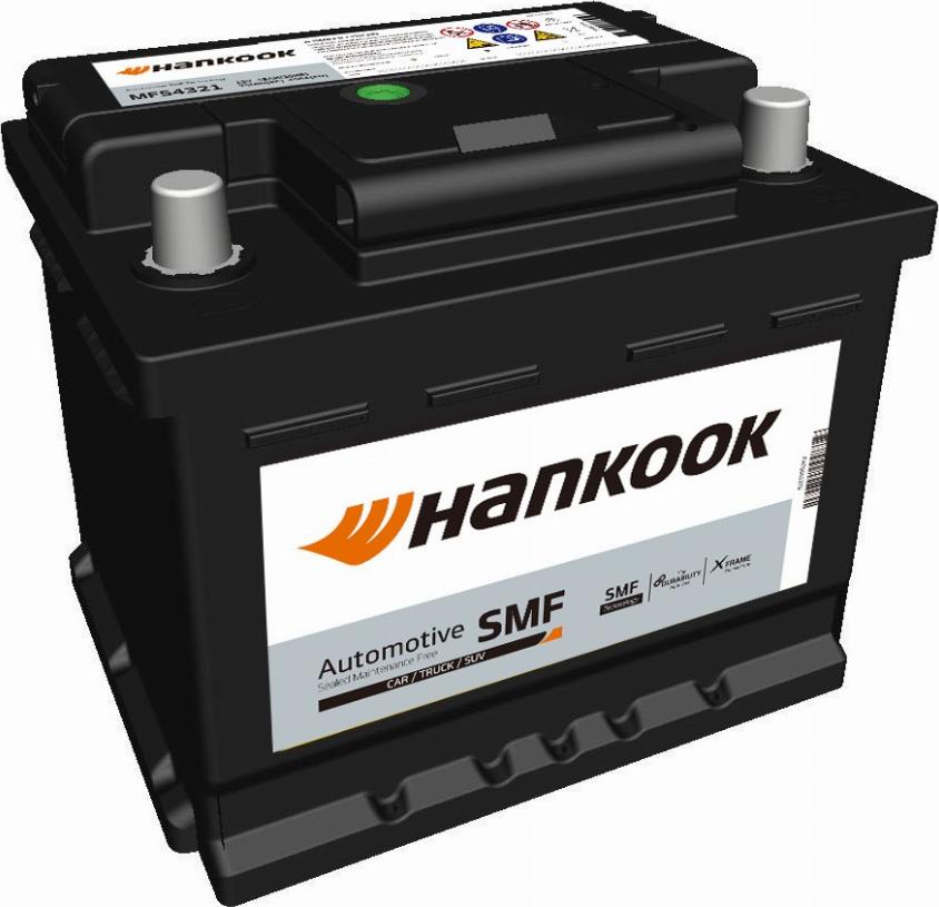 Hankook MF54321 - Стартерна акумуляторна батарея, АКБ autocars.com.ua