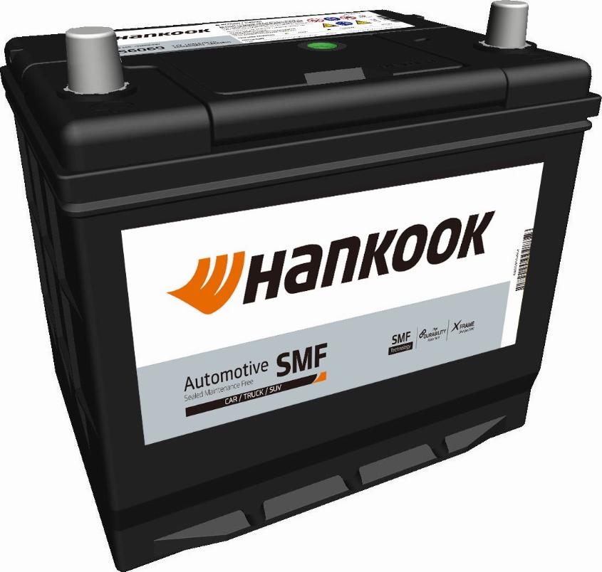 Hankook MF56068 - Стартерна акумуляторна батарея, АКБ autocars.com.ua