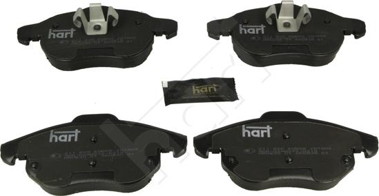 Hart 211 820 - Гальмівні колодки, дискові гальма autocars.com.ua