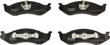 Hart 215 250 - Гальмівні колодки, дискові гальма autocars.com.ua