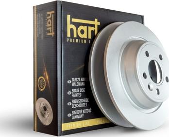 Hart 241 039 - Гальмівний диск autocars.com.ua