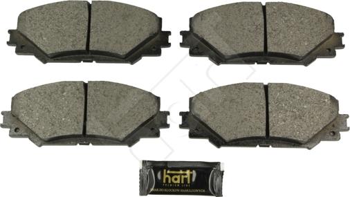 Hart 248 960 - Гальмівні колодки, дискові гальма autocars.com.ua