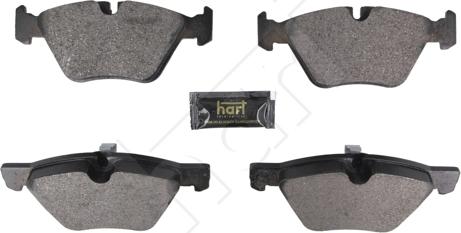 Hart 256 960 - Гальмівні колодки, дискові гальма autocars.com.ua