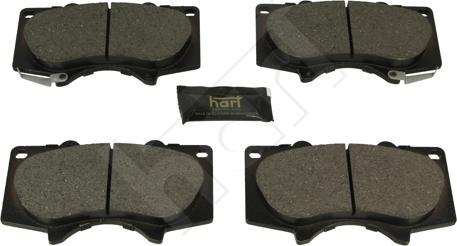 Hart 260 759 - Тормозные колодки, дисковые, комплект autodnr.net