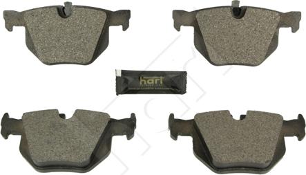 Hart 261 589 - Тормозные колодки, дисковые, комплект autodnr.net