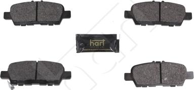 Hart 261 790 - Тормозные колодки, дисковые, комплект autodnr.net