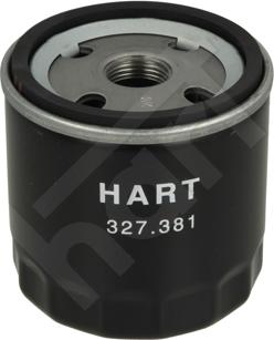 Hart 327 381 - Масляний фільтр autocars.com.ua