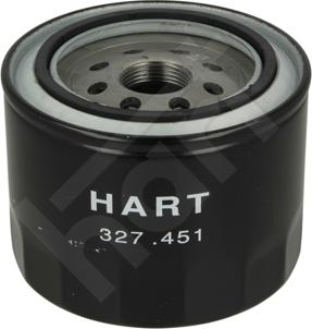 Hart 327 451 - Масляний фільтр autocars.com.ua