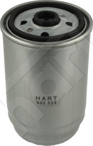 Hart 335 533 - Паливний фільтр autocars.com.ua