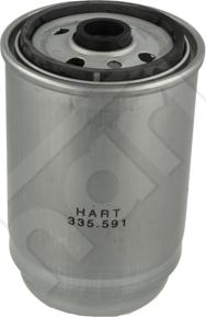 Hart 335 591 - Паливний фільтр autocars.com.ua