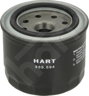 Hart 335 594 - Масляний фільтр autocars.com.ua