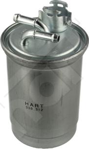 Hart 338 312 - Паливний фільтр autocars.com.ua