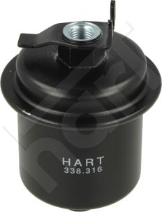 Hart 338 316 - Паливний фільтр autocars.com.ua
