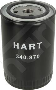 Hart 340 870 - Масляний фільтр autocars.com.ua