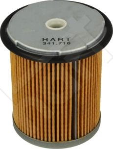 Hart 341 716 - Паливний фільтр autocars.com.ua