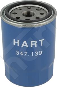Hart 347 139 - Масляний фільтр autocars.com.ua