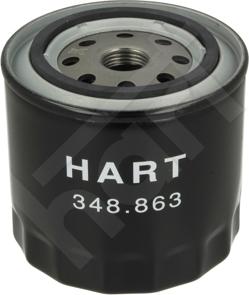 Hart 348 863 - Масляный фильтр avtokuzovplus.com.ua