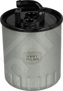 Hart 353 945 - Паливний фільтр autocars.com.ua