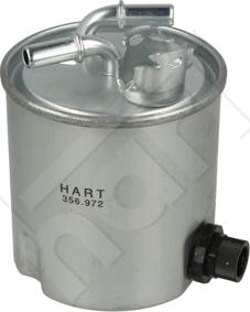 Hart 356 972 - Паливний фільтр autocars.com.ua