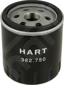Hart 382 750 - Масляний фільтр autocars.com.ua