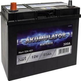 Hart 524 421 - Стартерная аккумуляторная батарея, АКБ avtokuzovplus.com.ua