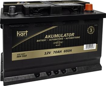 Hart 564 510 - Стартерна акумуляторна батарея, АКБ autocars.com.ua