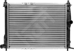 Hart 600 709 - Радиатор, охлаждение двигателя autodnr.net