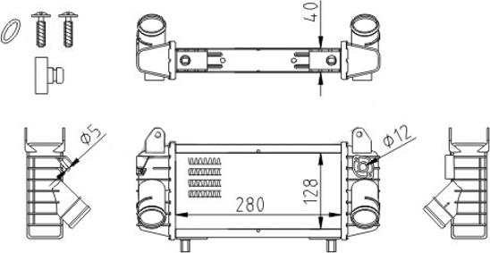 Hart 605 577 - Интеркулер autocars.com.ua