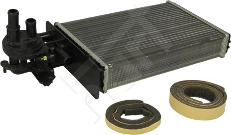 Hart 605 771 - Теплообмінник, опалення салону autocars.com.ua